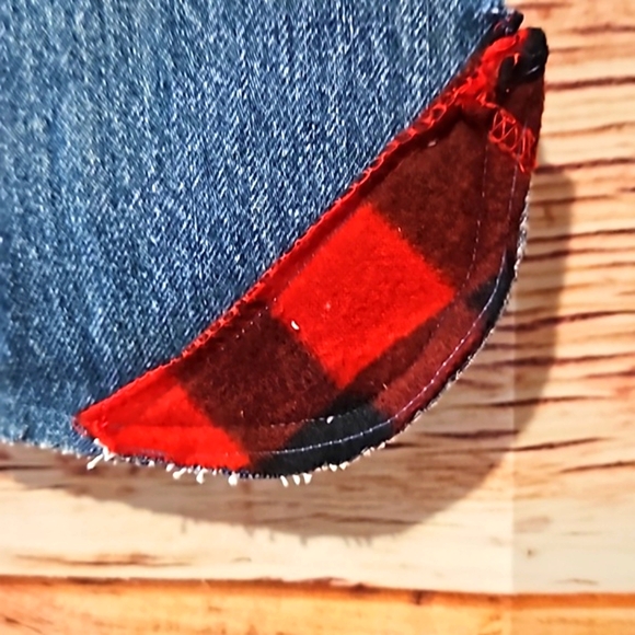 HANDMADE CHRISTMAS DENIM STOCKING or GIFT BAG!🎄🎁 - Picture 4 of 4